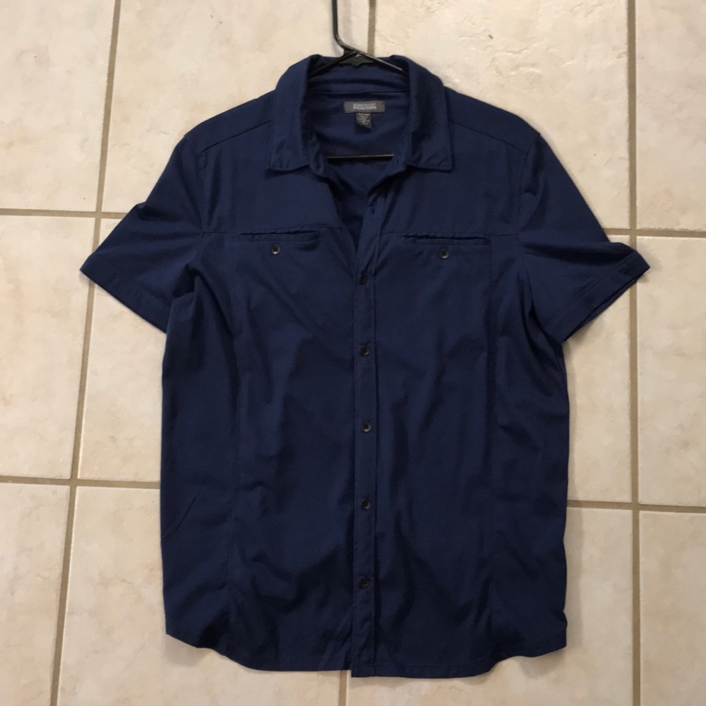 Kenneth Cole Reaction Short Sleeved Button Shirt